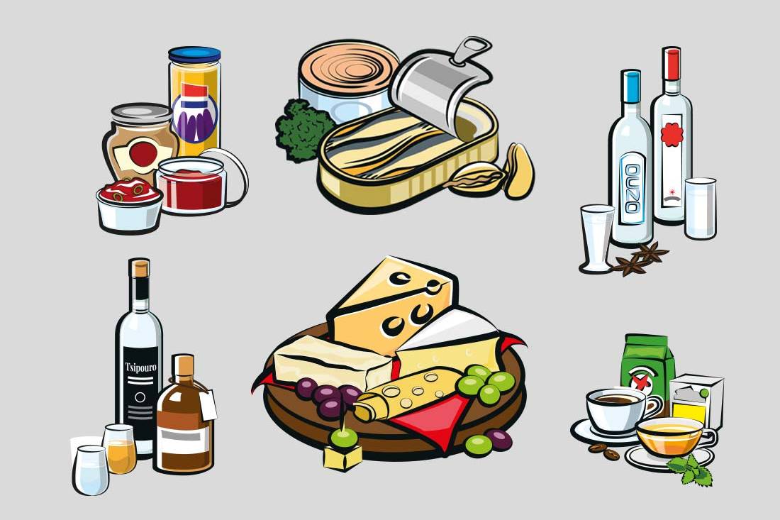 Illustration nik spezialitaeten